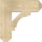 Ekena Millwork Merced Craftsman Rough Sawn Bracket, Douglas Fir, 6"W x 22"D x 22"H BKT06X22X22MRC04RDF - alternate 2